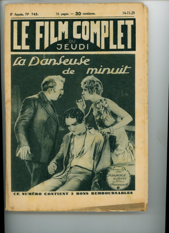 Magazine - DANSEUSE DE MINUIT (la) - 18x24cm
