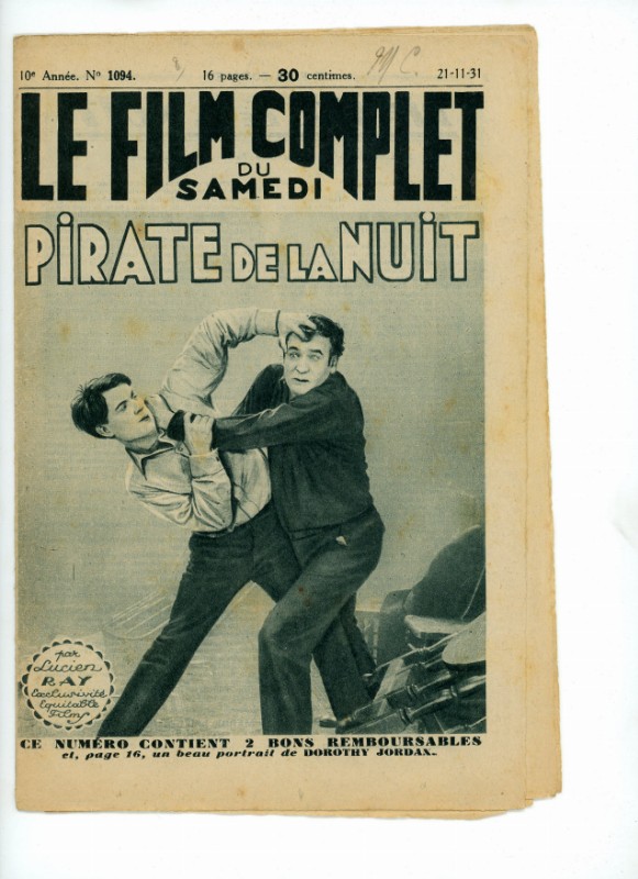 Magazine - PIRATE DE LA NUIT - 18x24cm