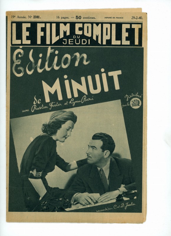 Magazine - EDITION DE MINUIT - 18x24cm