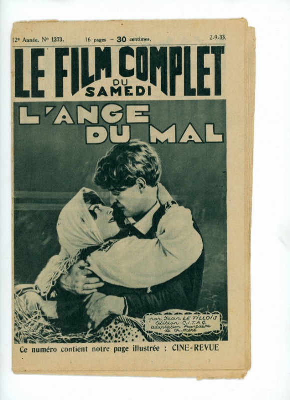 Magazine - ANGE DU MAL (l') - 18x24cm