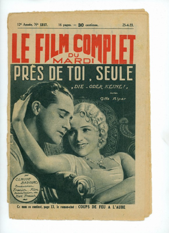 Magazine - PRES DE TOI SEULE - 18x24cm