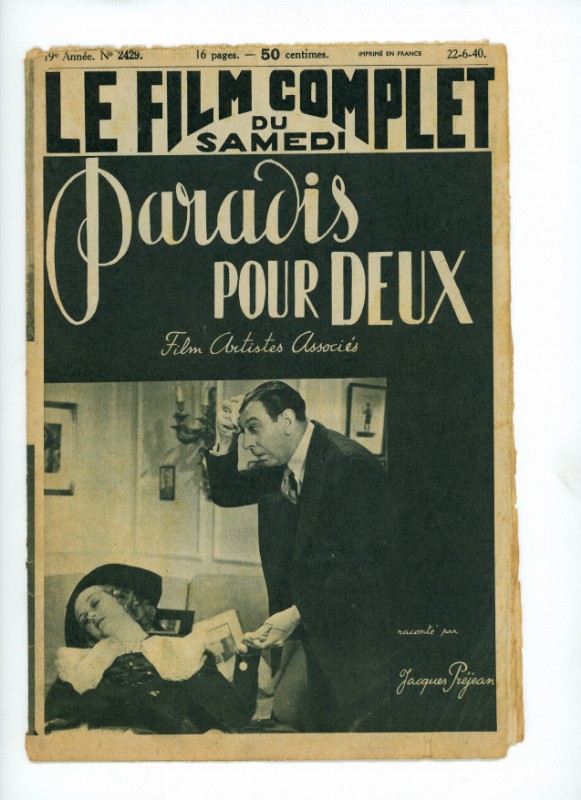 Magazine - PARADIS POUR DEUX - 18x24cm
