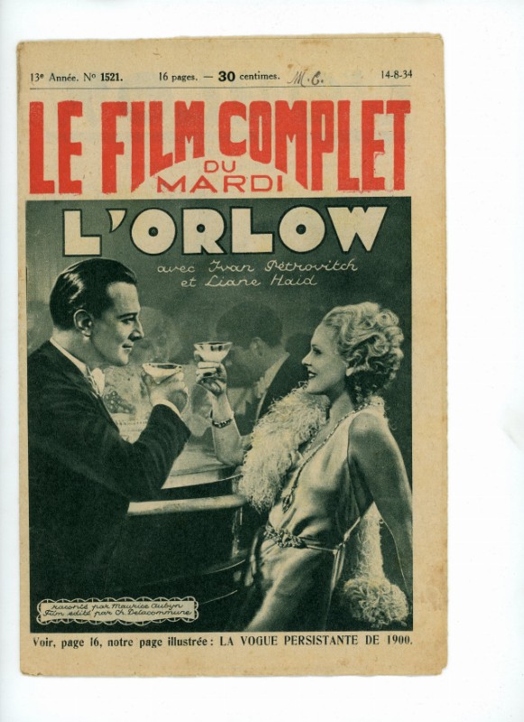 Magazine - ORLOW (l') - 18x24cm