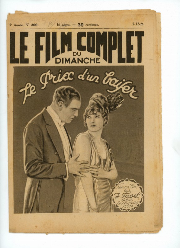 Magazine - PRIX D'UN BAISER (le) - 18x24cm