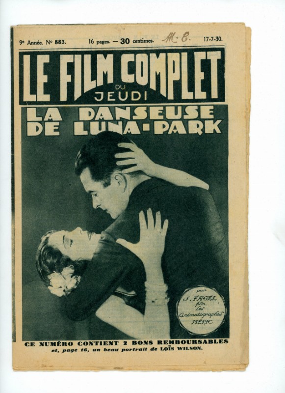 Magazine - DANSEUSE DU LUNA PARK (la) - 18x24cm