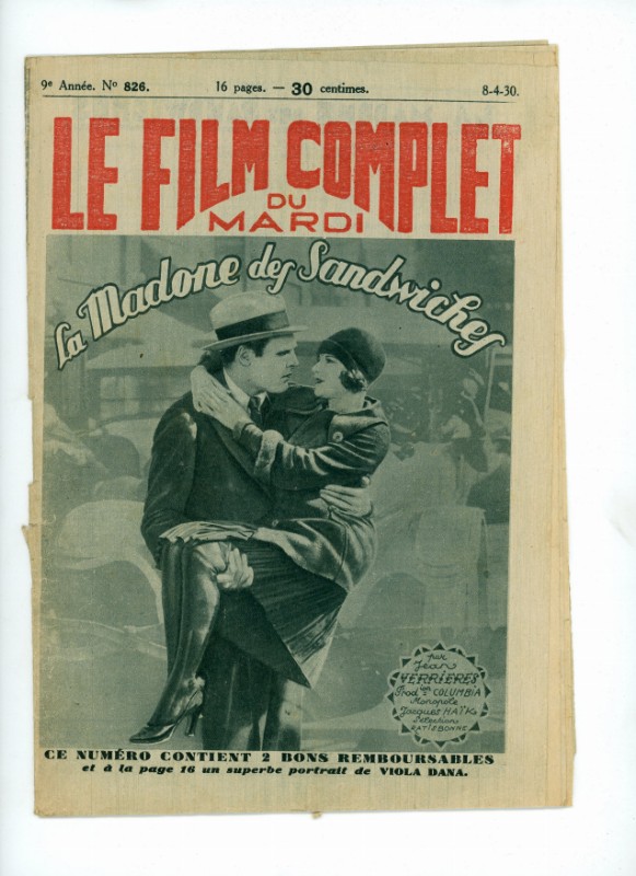 Magazine - MADONE DES SANDWICHES (la) - 18x24cm