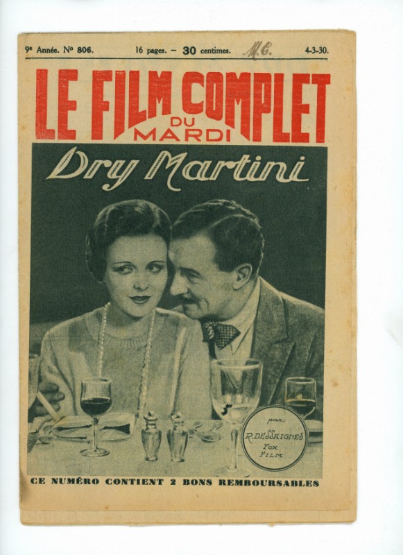 Magazine - DRY MARTINI - 18x24cm