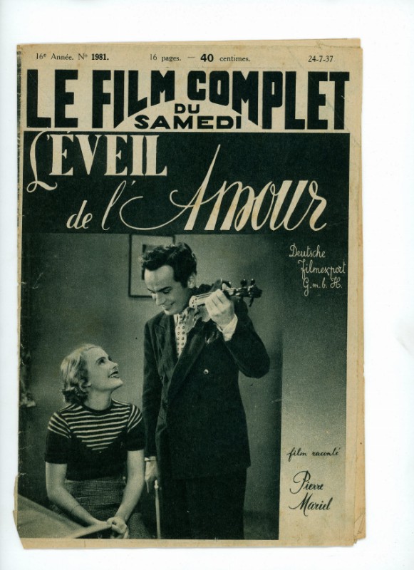 Magazine - EVEIL DE L'AMOUR (l') - 18x24cm