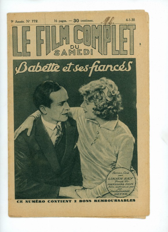 Magazine - BABETTE ET SES FIANCES - 18x24cm