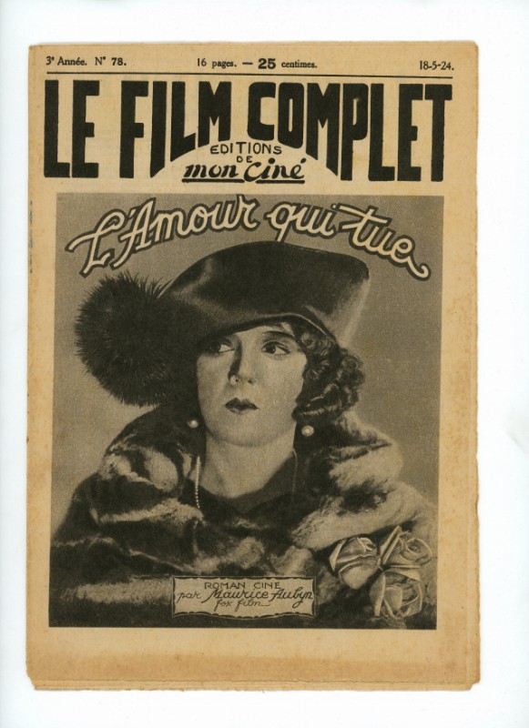 Magazine - AMOUR QUI TUE (l') - 18x24cm