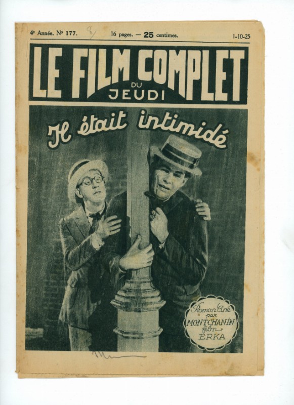 Magazine - IL ÉTAIT INTIMIDÉ - 18x24cm