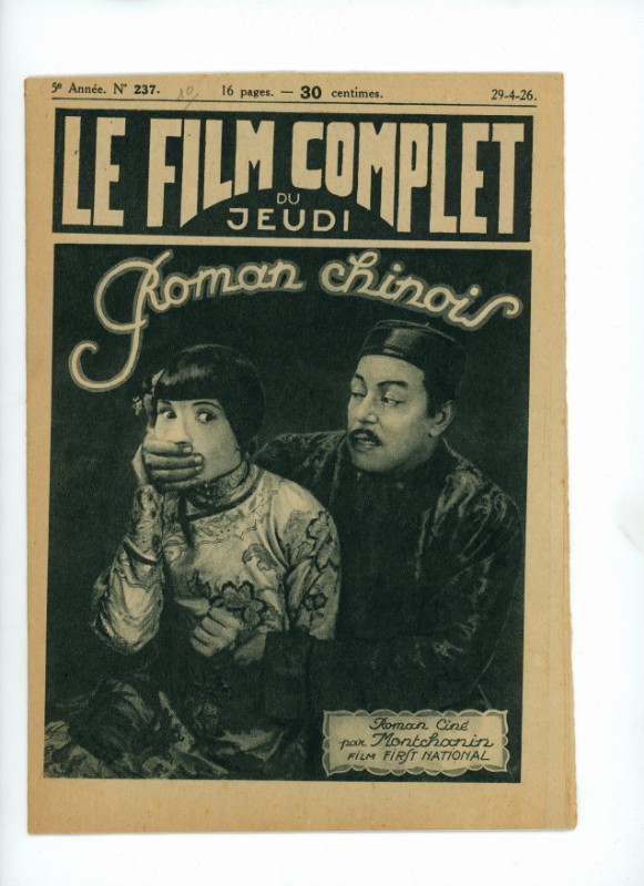 Magazine - ROMAN CHINOIS - 18x24cm