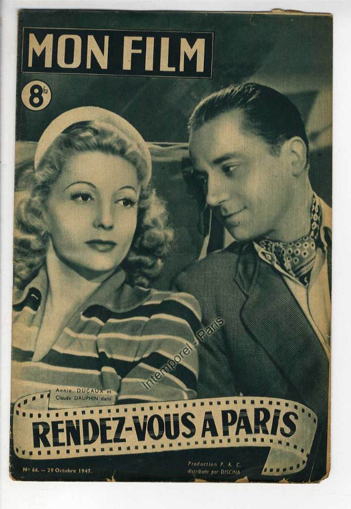Magazine - RENDEZ-VOUS A PARIS - 21x28cm