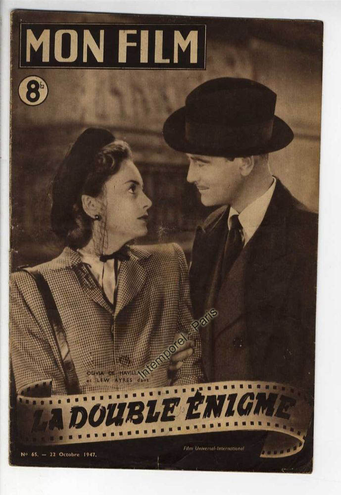 Magazine - DOUBLE ENIGME (la) - 21x28cm